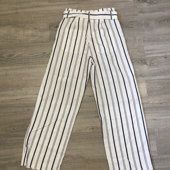 Vince Wide Legged Dress Pant with Front Tie - Picture 3 of 3